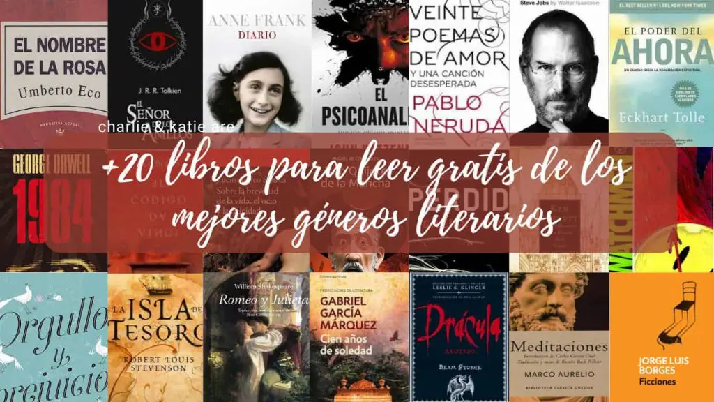 leer libros gratis online generos literarios