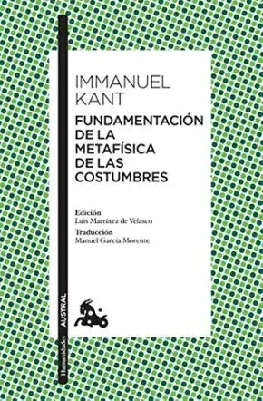 Fundamentacion metafisica costumbres LIBRO GRATIS pdf