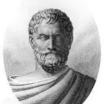 Los filósofos presocráticos y su filosofía 2 tales de mileto grabado