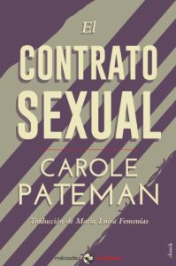 el contrato sexual carole pateman