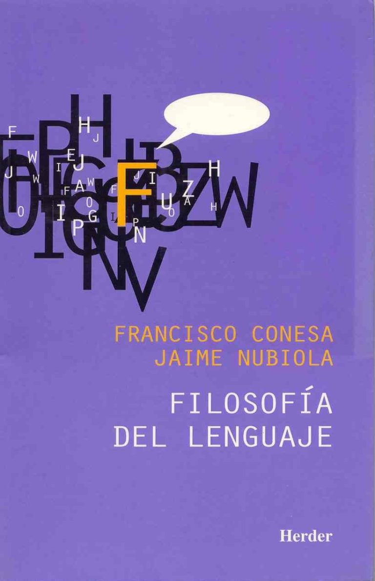 filosofia del lenguaje francisco conesa pdf