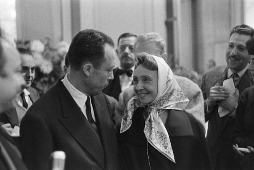 Albert Camus y Francine Faure