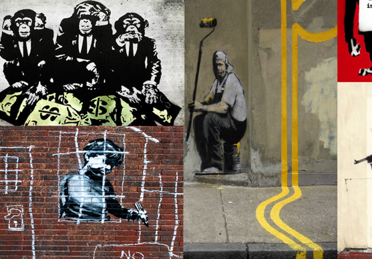 Banksy: Arte Urbano y Anonimato Creativo