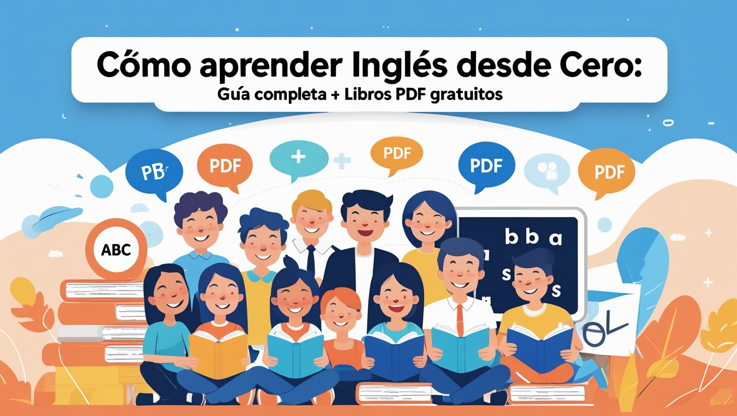 Cómo aprender Inglés desde cero: Guía completa + libros PDF gratuitos 1 Cómo aprender Inglés desde cero: Guía completa + libros PDF gratuitos